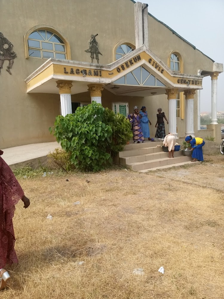 Lagbami Osekun Civic Centre interior - Ogbomoso event hall